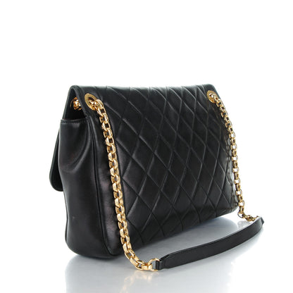 Chanel Lambskin Quilted Large Chic With Me Flap Black 3 of 9