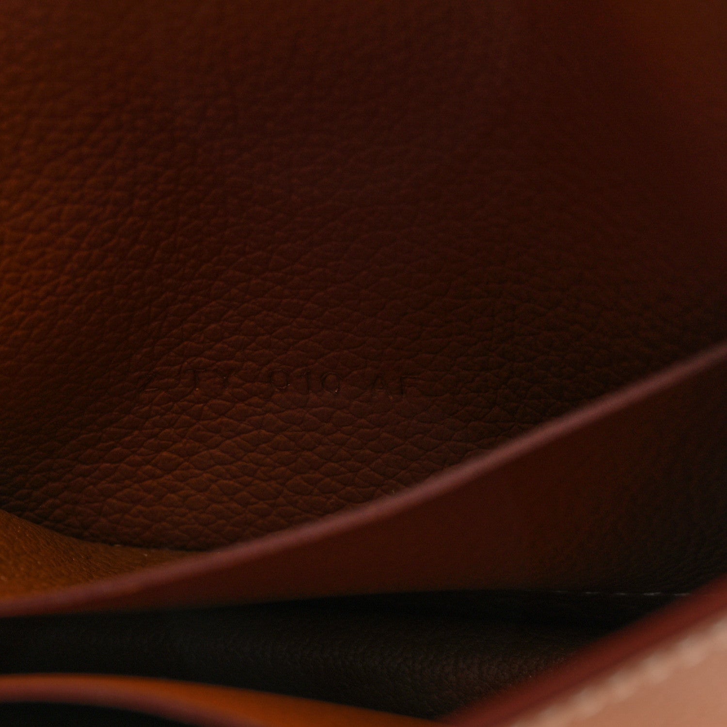 Hermes Evercolor Constance Slim Wallet Gold 8 of 9