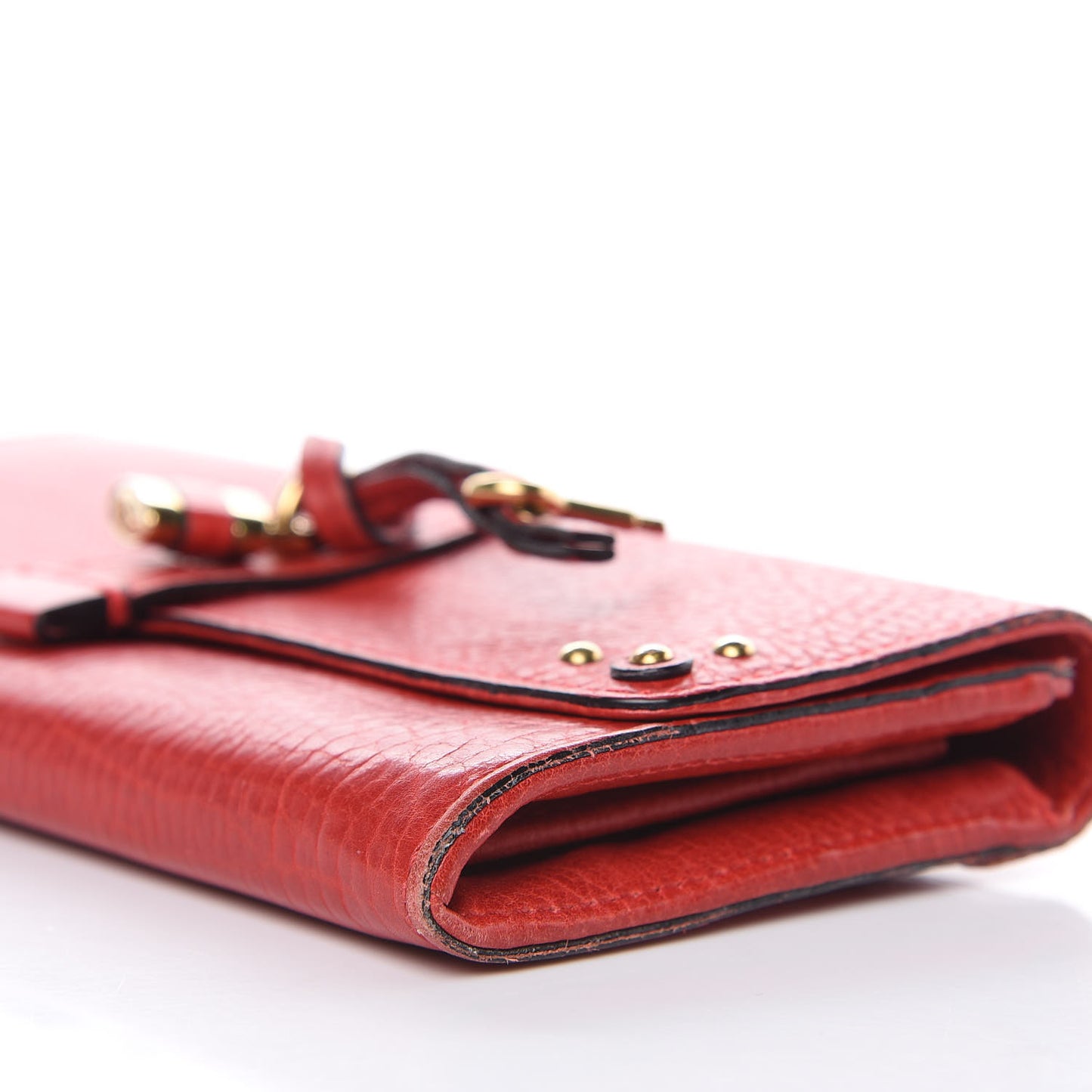 Calfskin Aurore Wallet Holly Berry