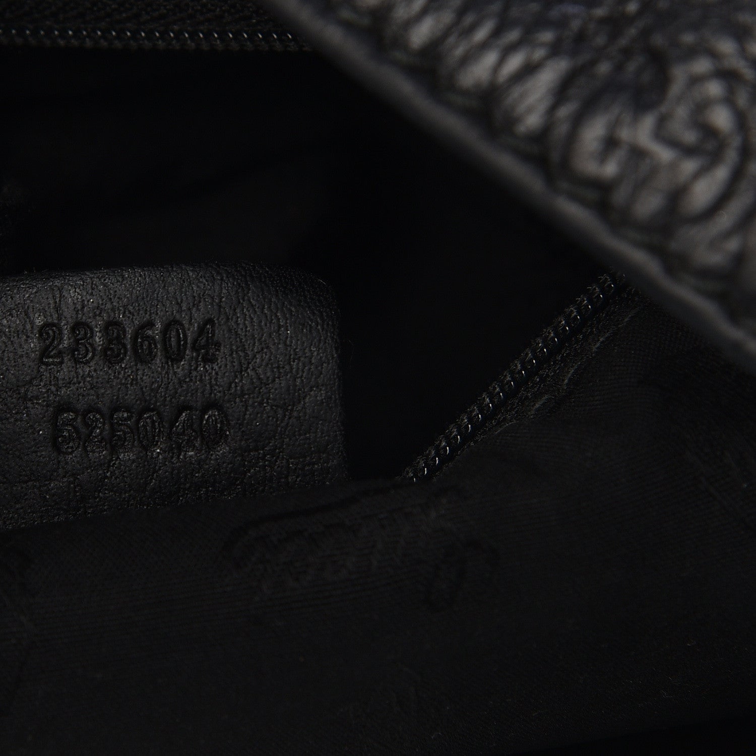 Gucci Guccissima Large New Ladies Web Hobo Black 7 of 14