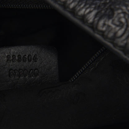 Gucci Guccissima Large New Ladies Web Hobo Black 7 of 14