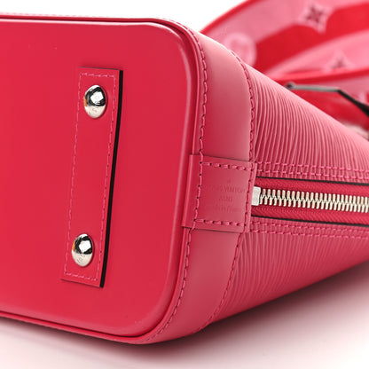 Louis Vuitton Epi Jacquard Alma BB Rose Pondicherry 8 of 9