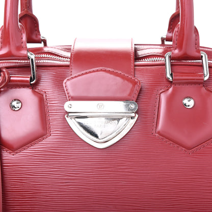 Louis Vuitton Epi Bowling Montaigne GM Rubis 10 of 12