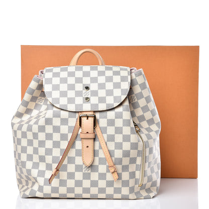Louis Vuitton Damier Azur Sperone Backpack 13 of 13