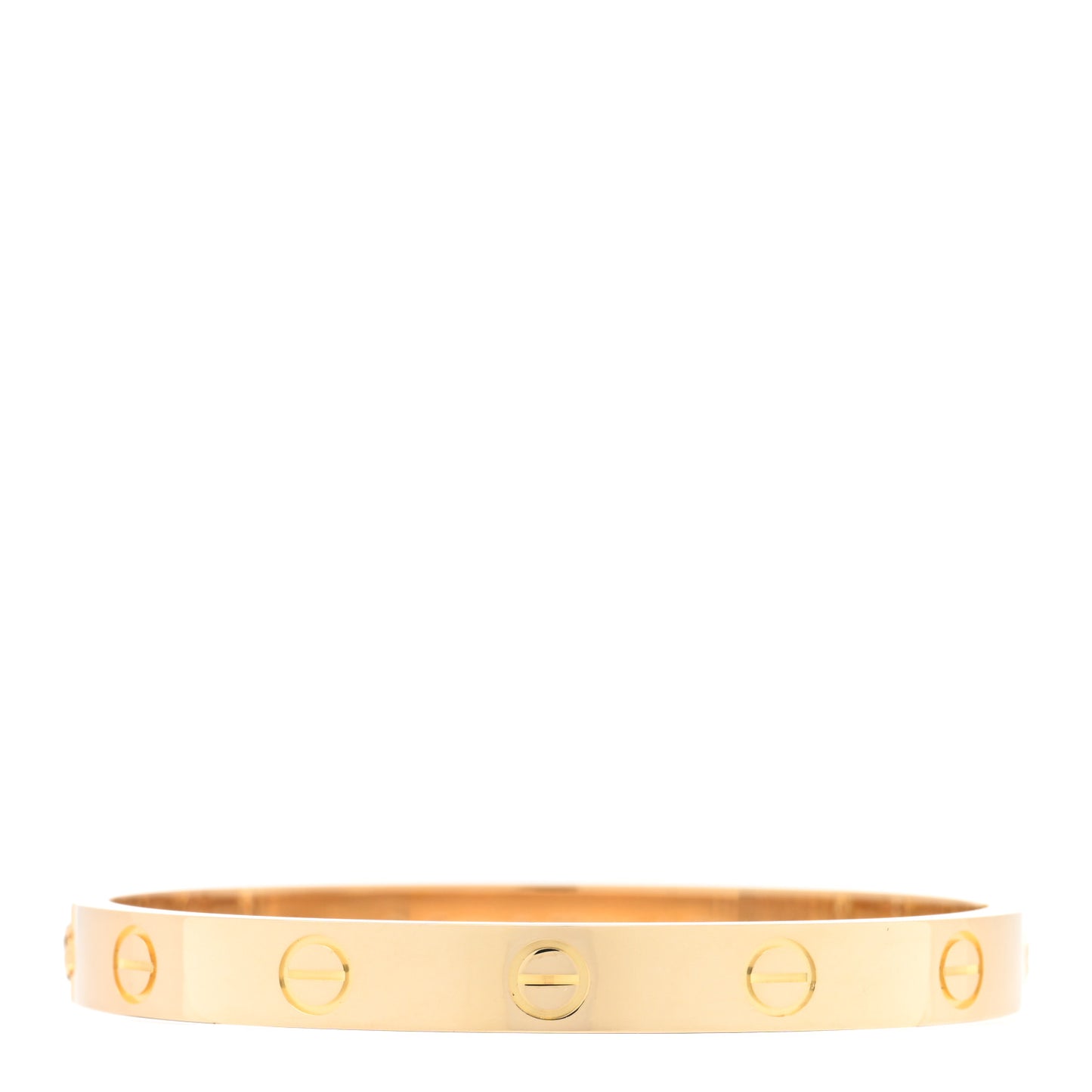18K Yellow Gold LOVE Bracelet 15