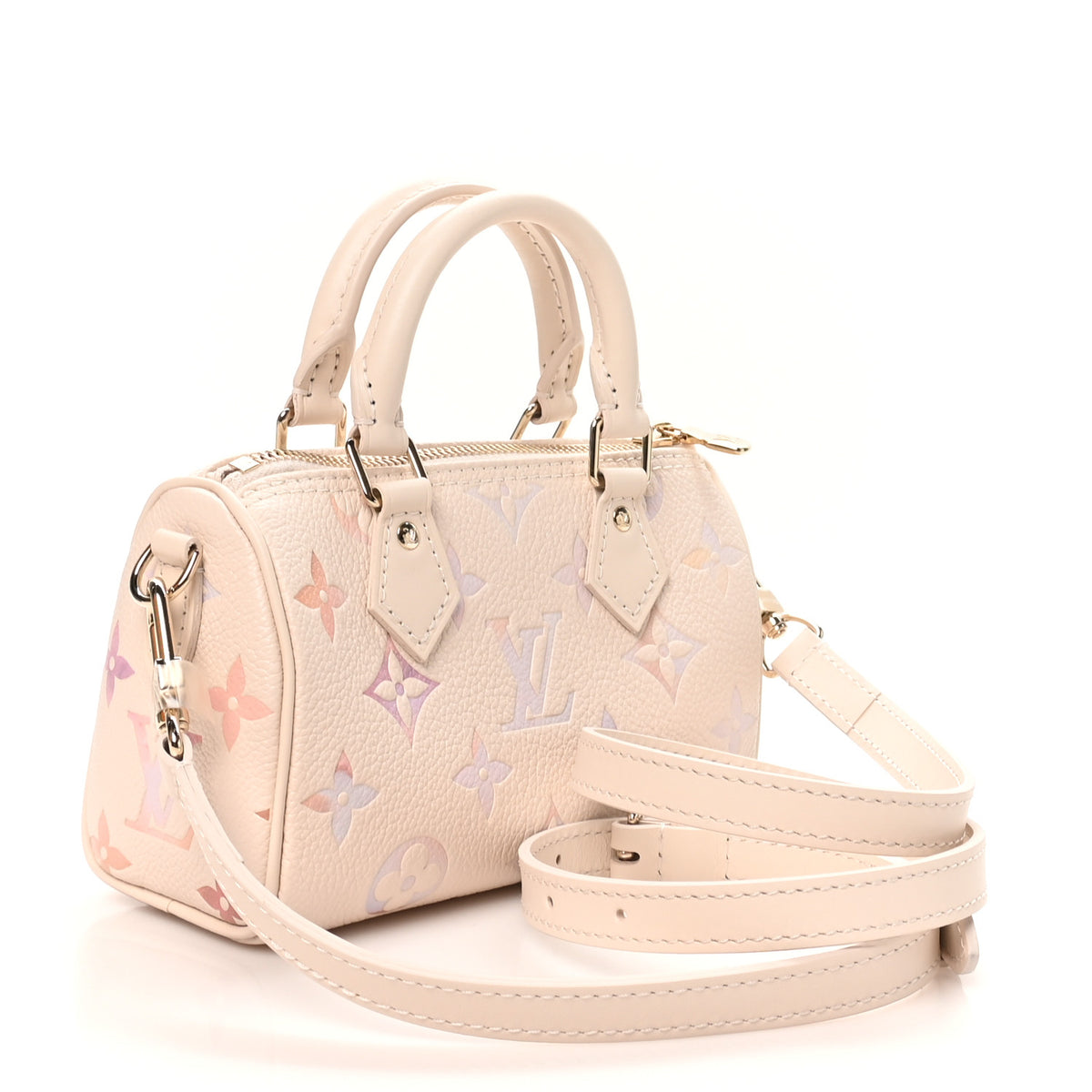 Louis Vuitton Empreinte Monogram Nano Speedy Dream Beige 3 of 10