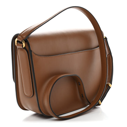 Salvatore Ferragamo Calfskin Trapezio Crossbody Brown 3 of 10