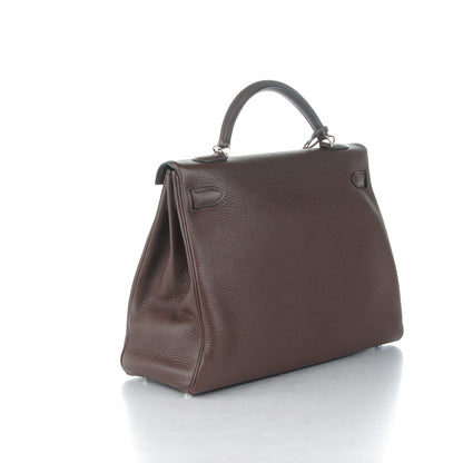 Hermes Togo Kelly Retourne 40 Chocolate 3 of 25