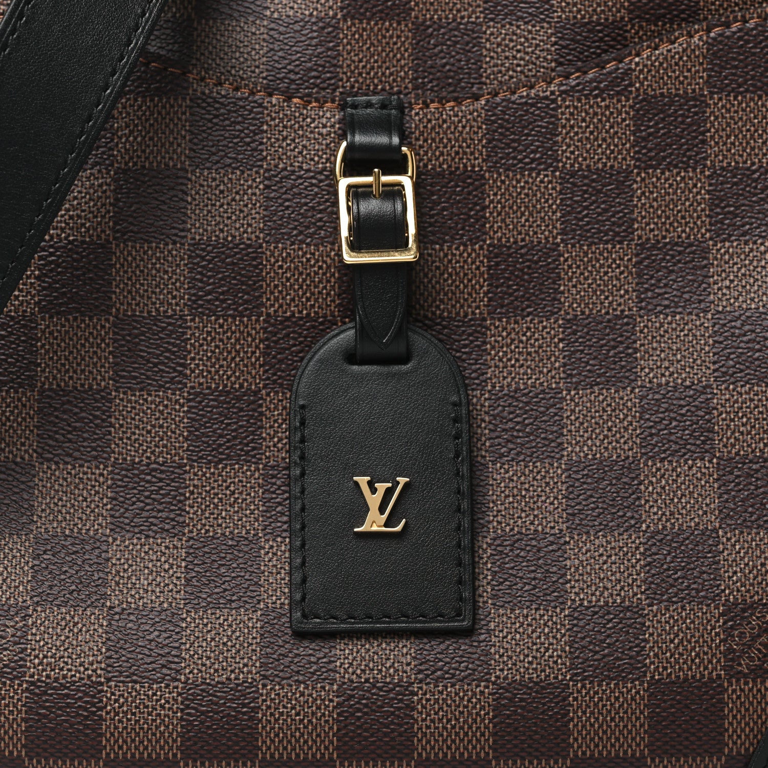 Louis Vuitton Damier Ebene Odeon PM Black 7 of 9