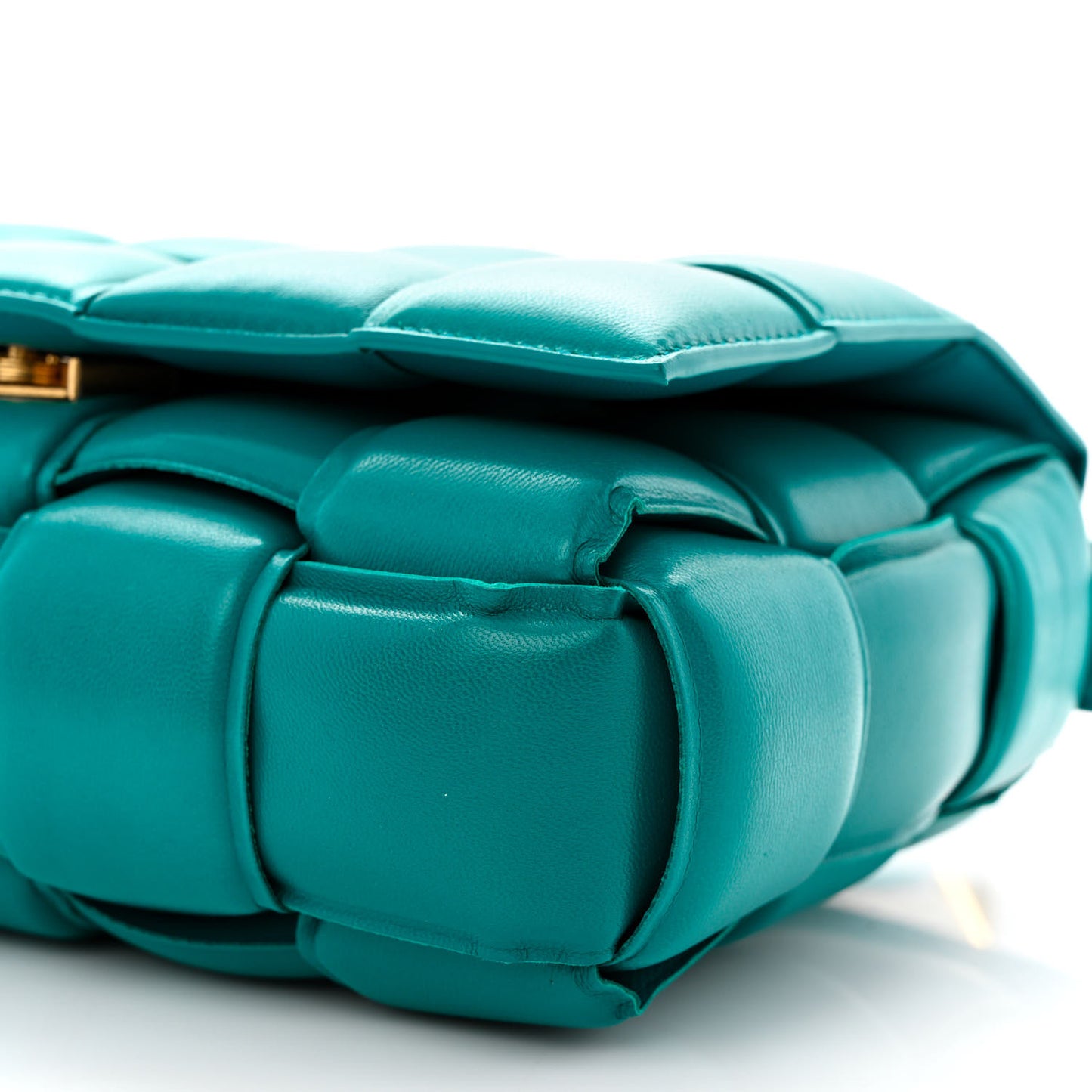 Nappa Maxi Intreccio Padded Cassette Crossbody Bag Blaster