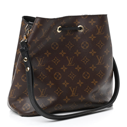 Louis Vuitton Monogram Neonoe MM Black 3 of 13