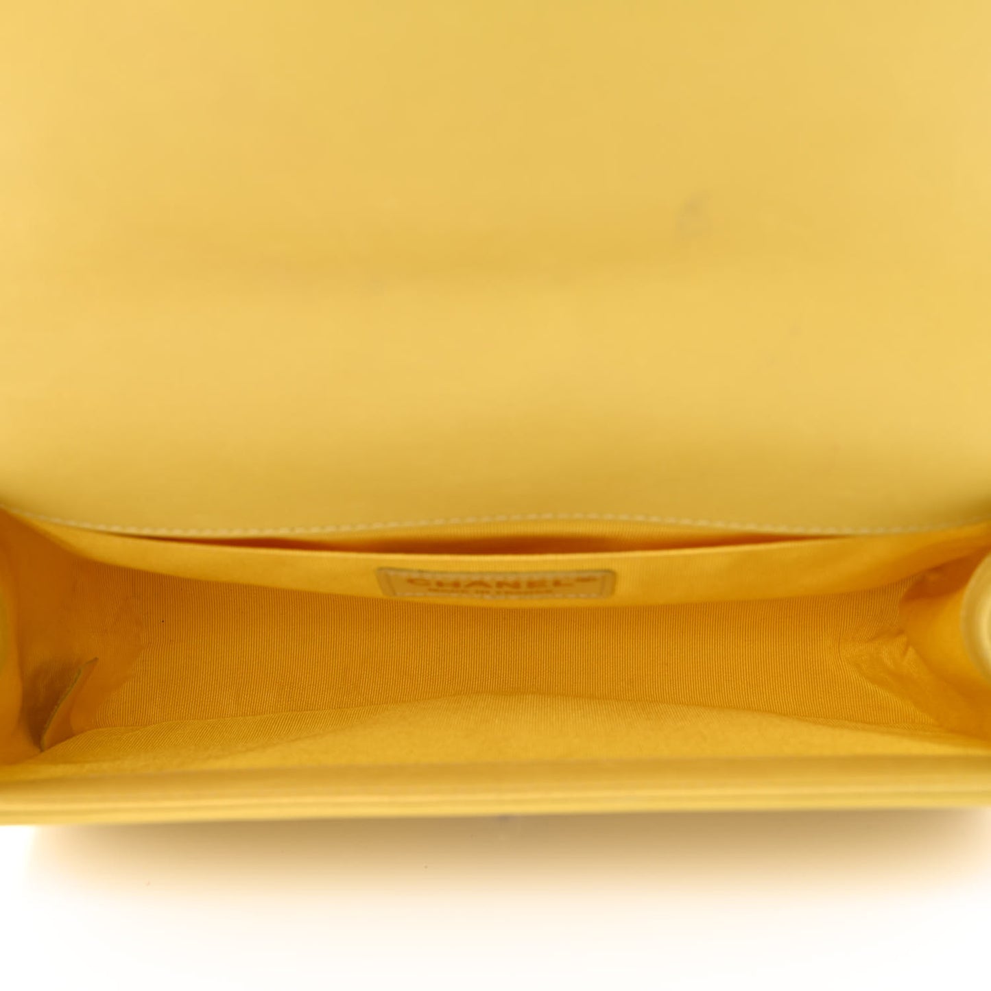 Tweed Lambskin Medium Boy Flap Yellow