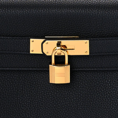 Hermes Togo Kelly Retourne 32 Black 7 of 14