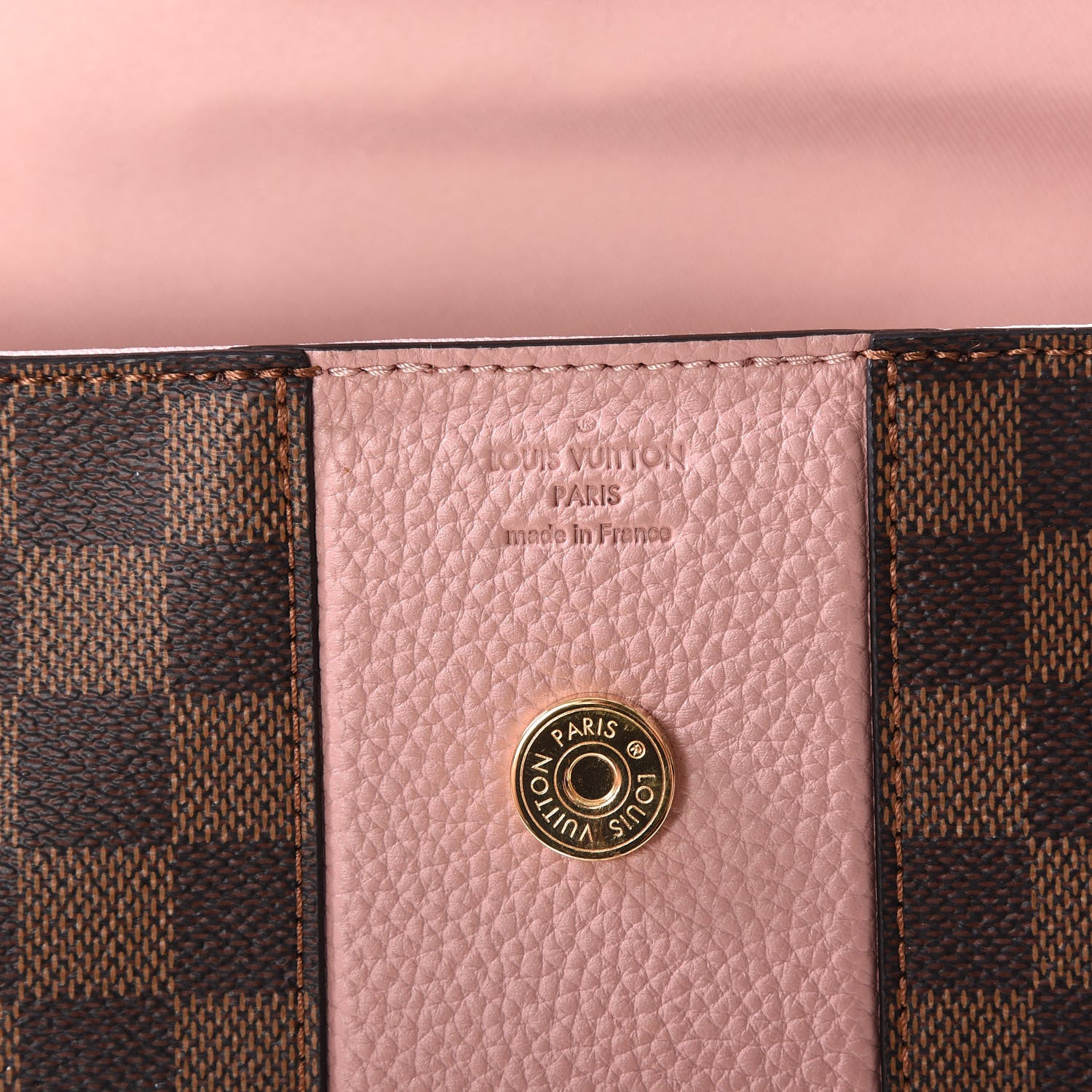 Louis Vuitton Damier Ebene Bond Street BB Magnolia 9 of 11