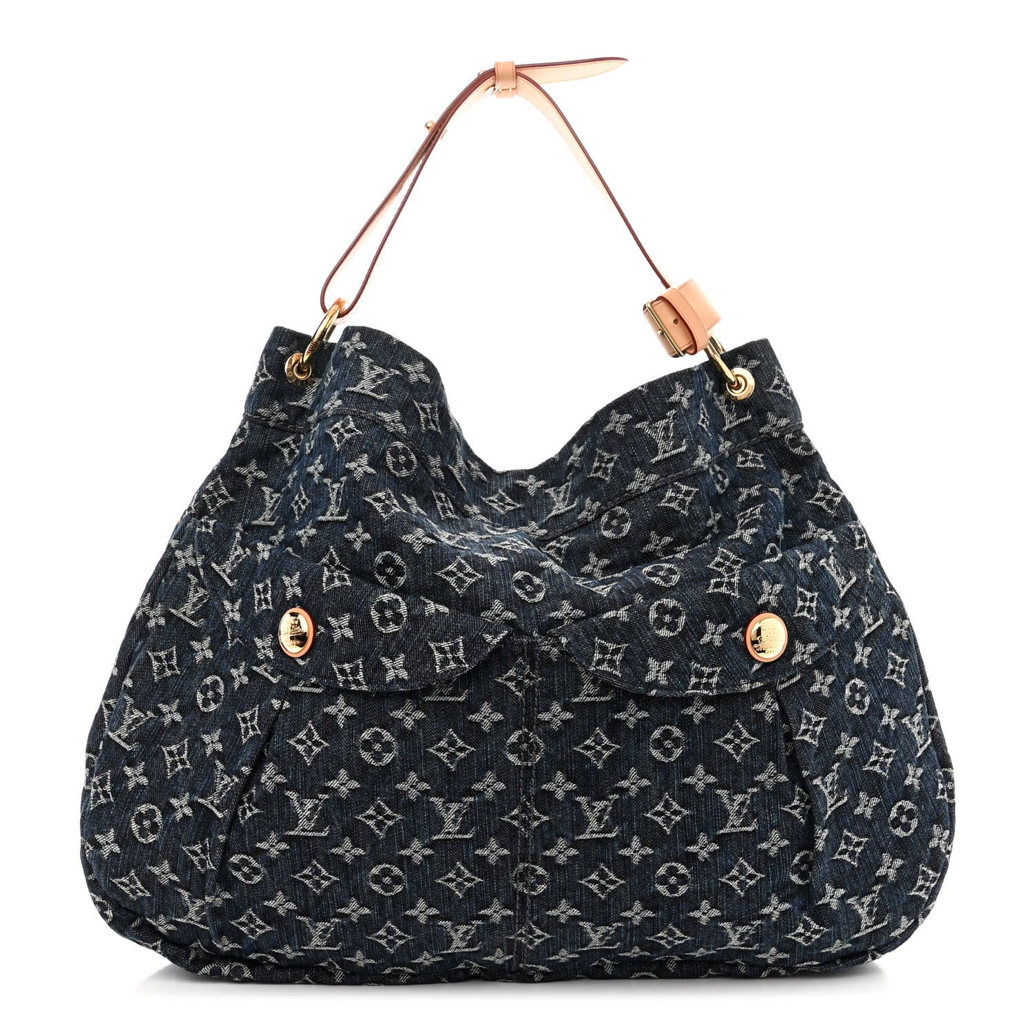 Louis Vuitton Denim Daily GM Gris Blue 1 of 10