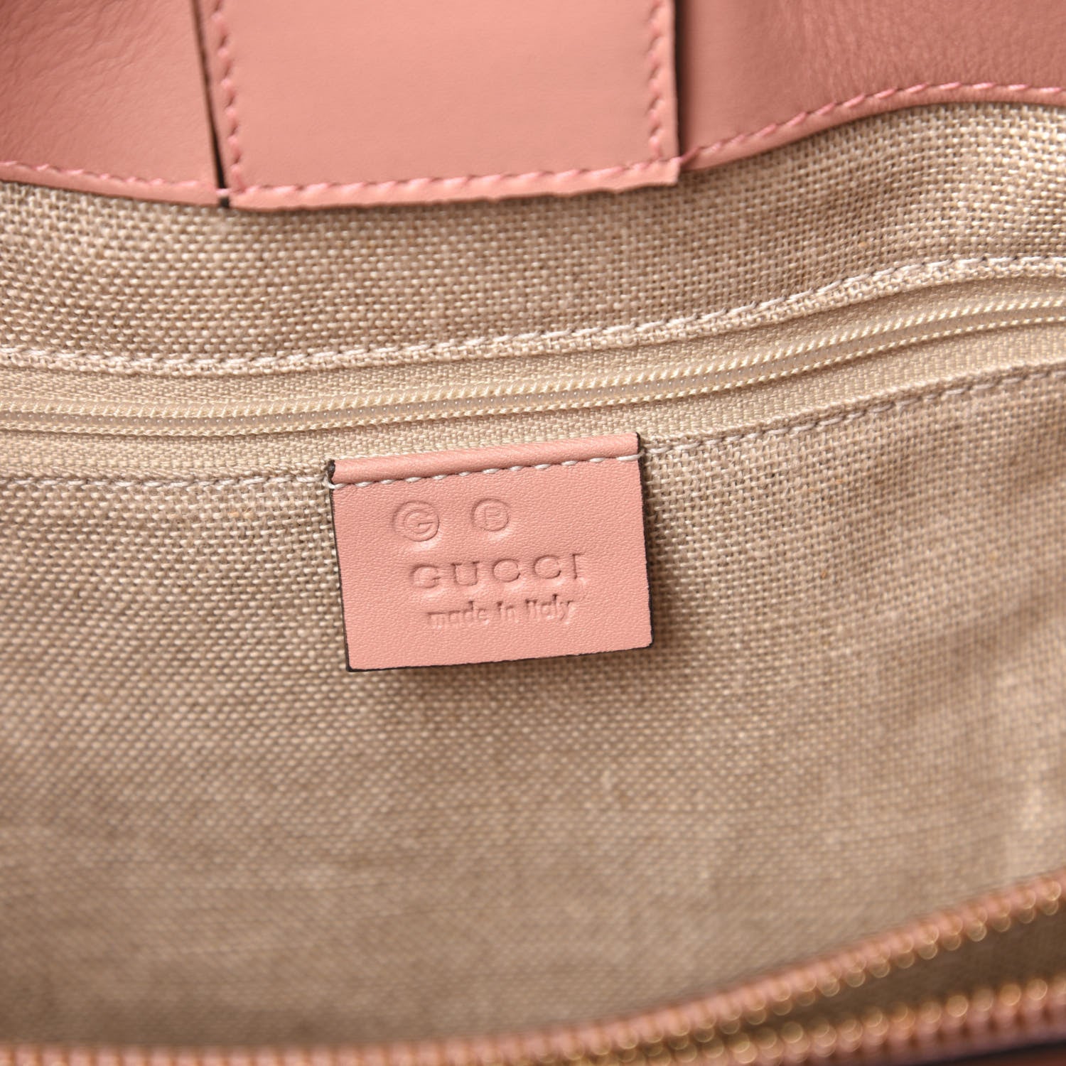 Gucci Soft Microguccissima Medium Tote Soft Pink 8 of 10