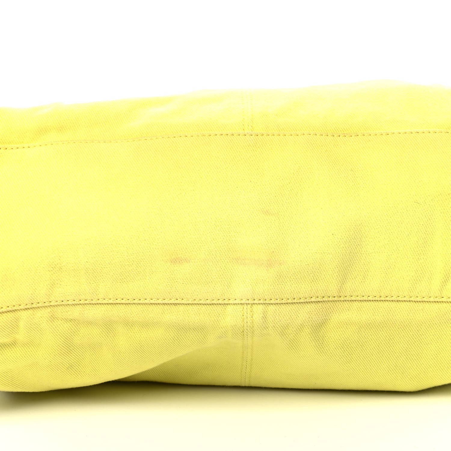 Balenciaga Boarskin Canvas Classic Silver Hardware City Yellow Black 11 of 11