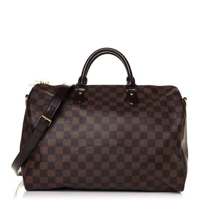 Louis Vuitton Damier Ebene Speedy Bandouliere 35 1 of 4