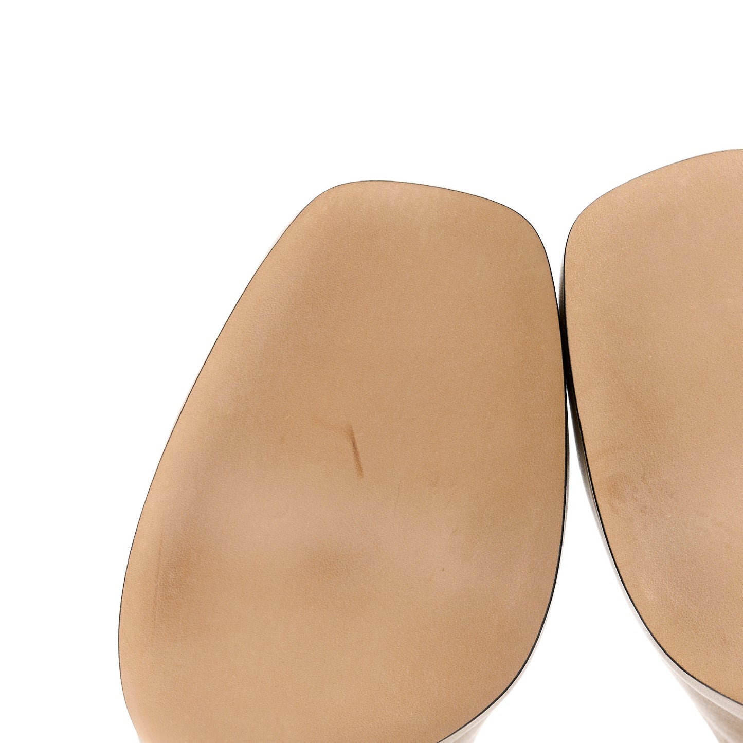 Calfskin Horsebit Block Heel Pumps 39 Beige