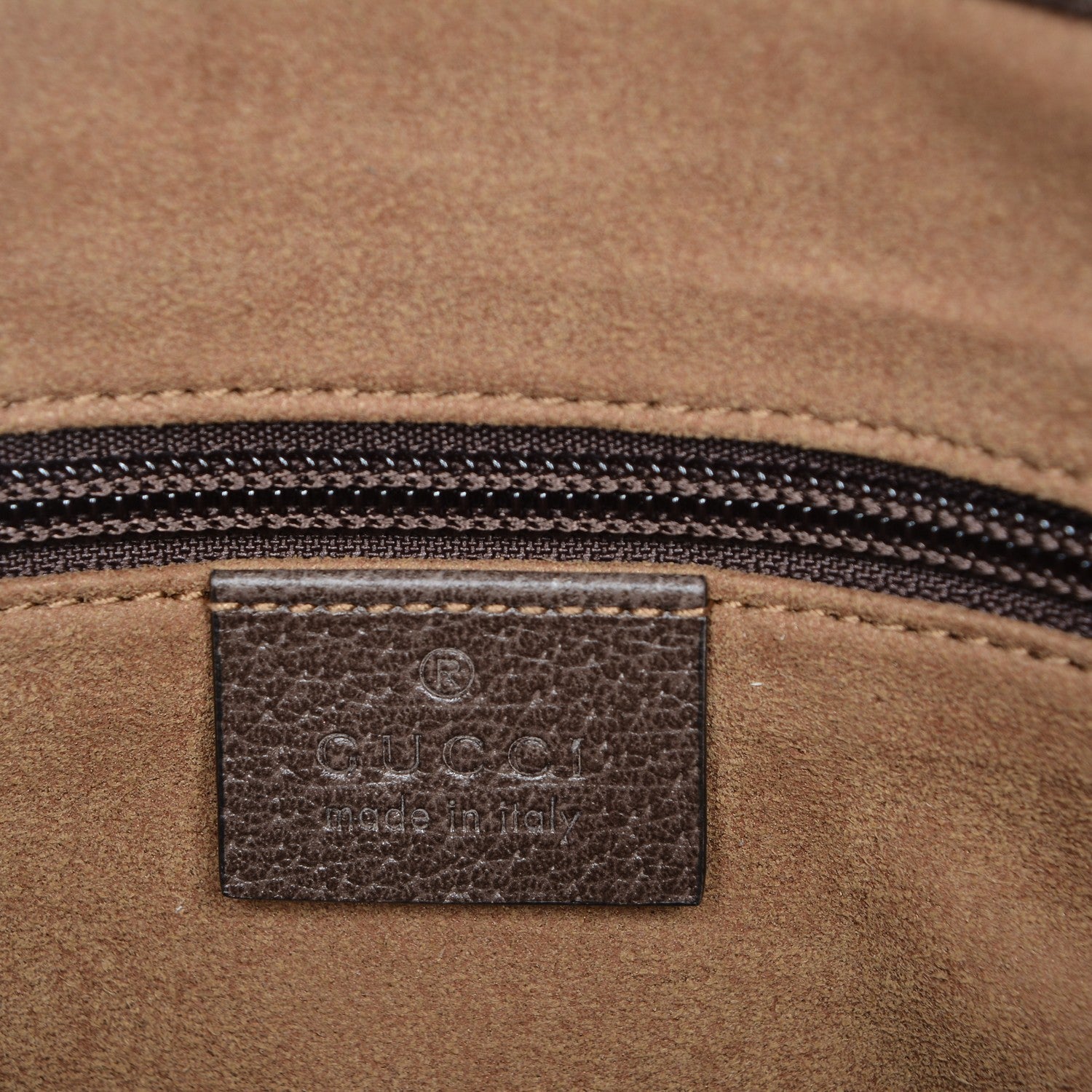 Gucci GG Supreme Monogram Tian Web Medium Flat Messenger Beige Multicolor New Acero 6 of 7