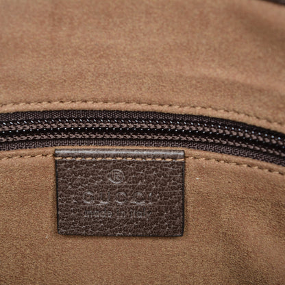 Gucci GG Supreme Monogram Tian Web Medium Flat Messenger Beige Multicolor New Acero 6 of 7