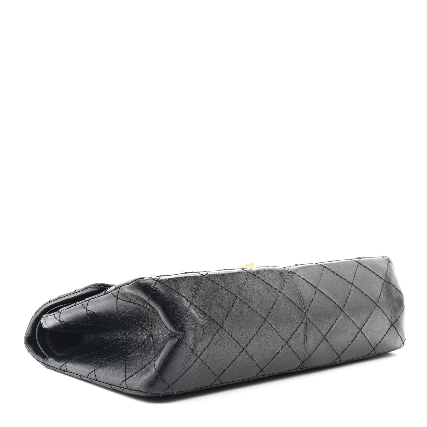 Chanel Aged Calfskin Quilted 2.55 Reissue 226 Flap Black 4 of 11