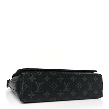 Louis Vuitton Monogram Eclipse District PM Black 4 of 8