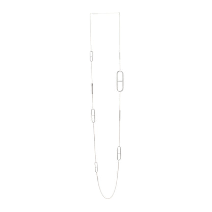 Hermes Sterling Silver Ever Chaine d'Ancre Long Necklace 120 2 of 4