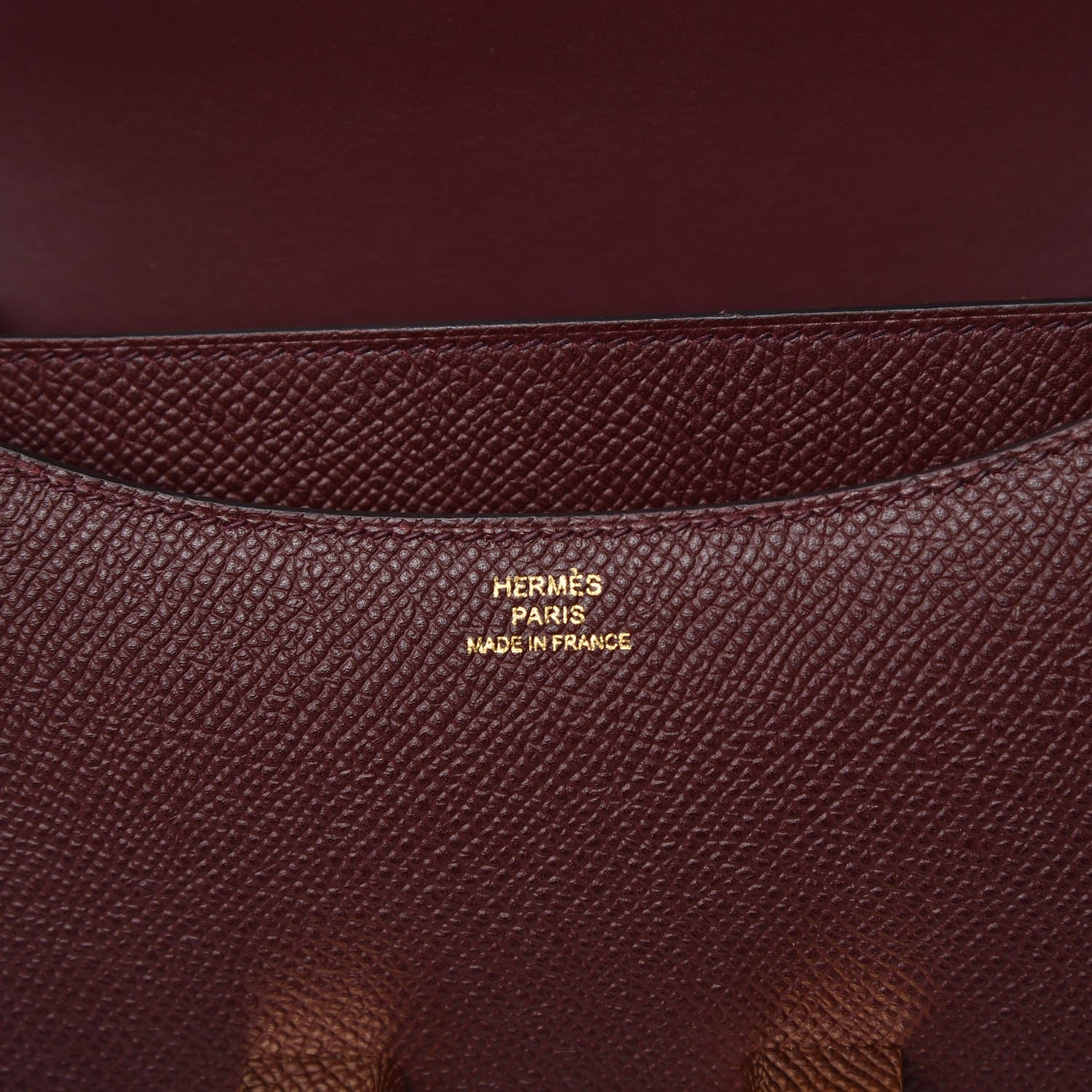 Hermes Epsom Constance 18 Bordeaux 6 of 9