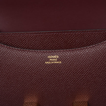 Hermes Epsom Constance 18 Bordeaux 6 of 9
