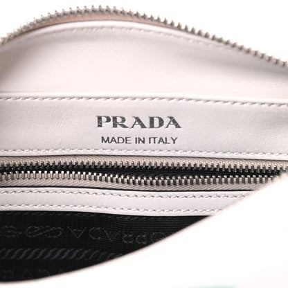Prada City Calf Palm Tree Print Camera Bag White Papaya 6 of 11