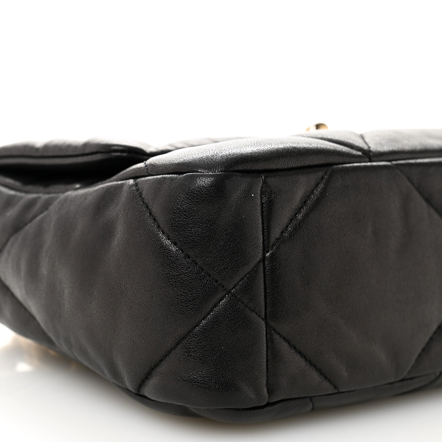 Chanel Lambskin Quilted Medium Chanel 19 Flap Black 9 of 11