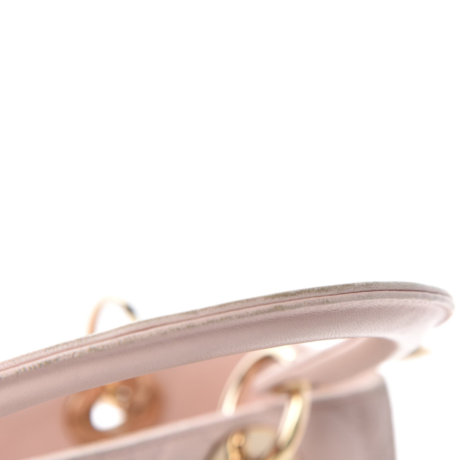 Christian Dior Lambskin Cannage Medium Lady Dior Light Pink 16 of 19