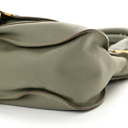 Chloe Calfskin Medium Marcie Satchel Baobab Green 10 of 12