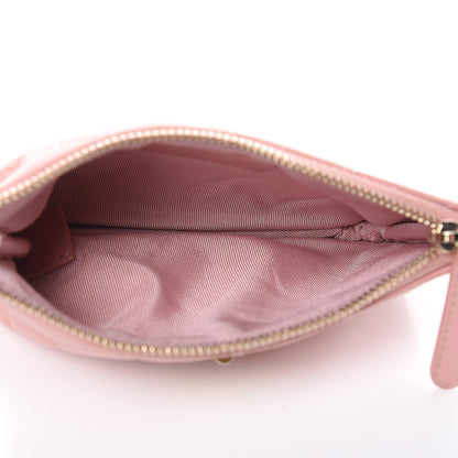 Chanel Aged Calfskin Quilted Small Reissue Cosmetic Case Light Pink 5 of 10