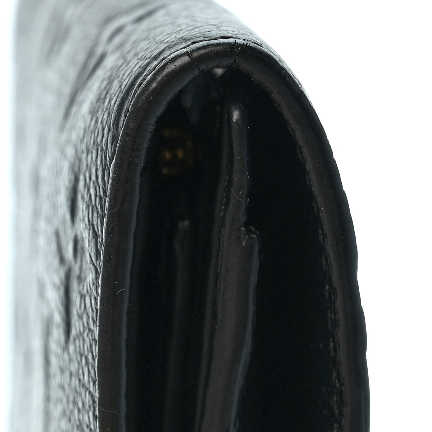 Louis Vuitton Empreinte Compact Curieuse Wallet Black 9 of 9