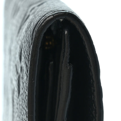 Louis Vuitton Empreinte Compact Curieuse Wallet Black 9 of 9