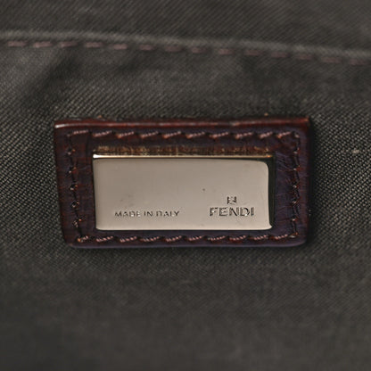 Fendi Zucchino Vitello Pochette Moro 6 of 9