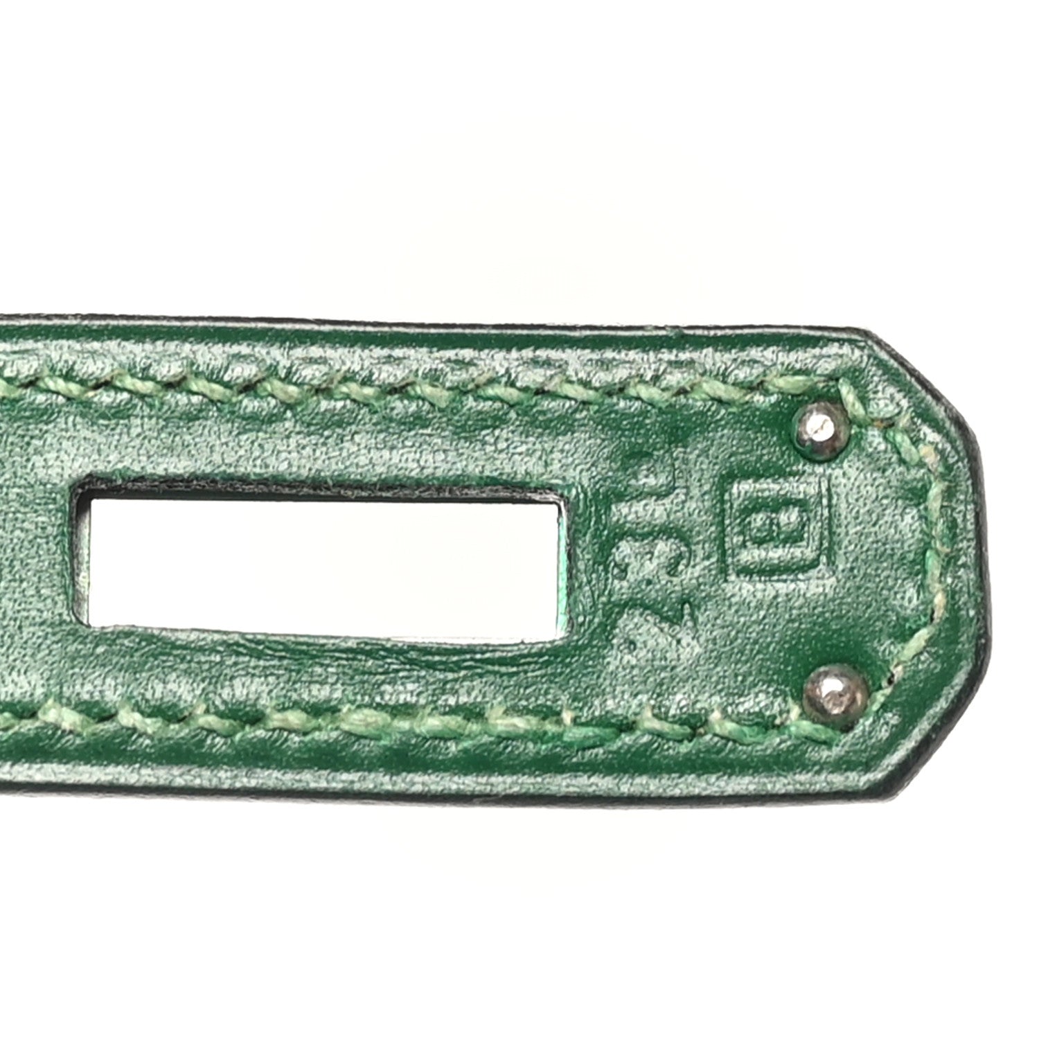Hermes Box Kelly Sellier 35 Vert Clair 7 of 10