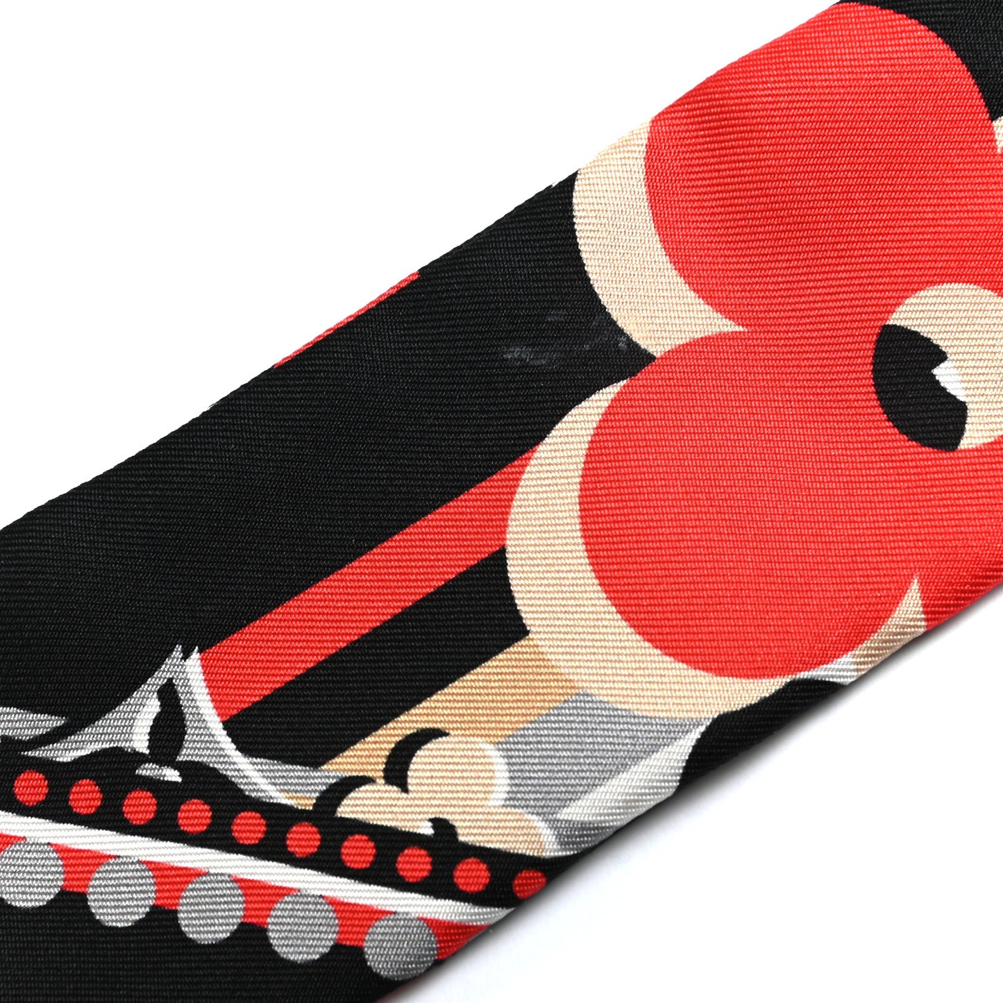 Silk Pop Monogram BB Bandeau Red