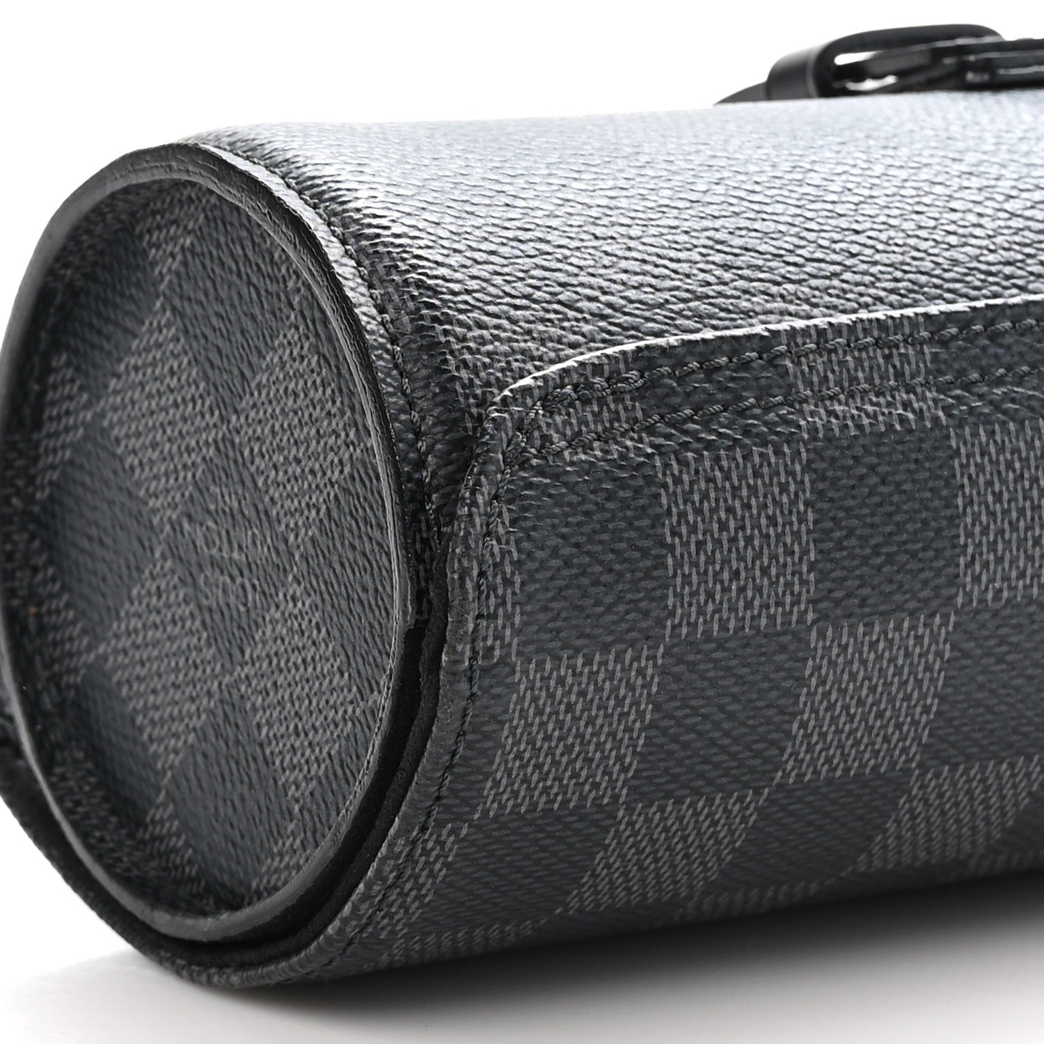 Louis Vuitton Damier Graphite 3 Watch Travel Case 9 of 10