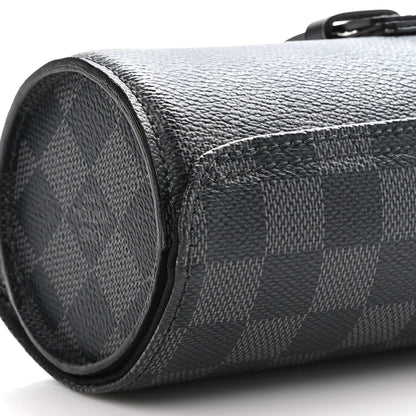 Louis Vuitton Damier Graphite 3 Watch Travel Case 9 of 10