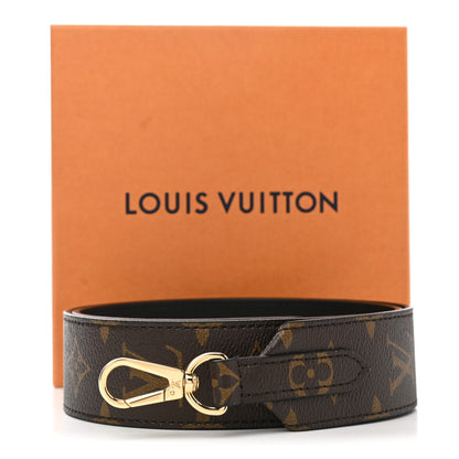 Louis Vuitton Monogram Bandouliere Shoulder Strap Black 5 of 5
