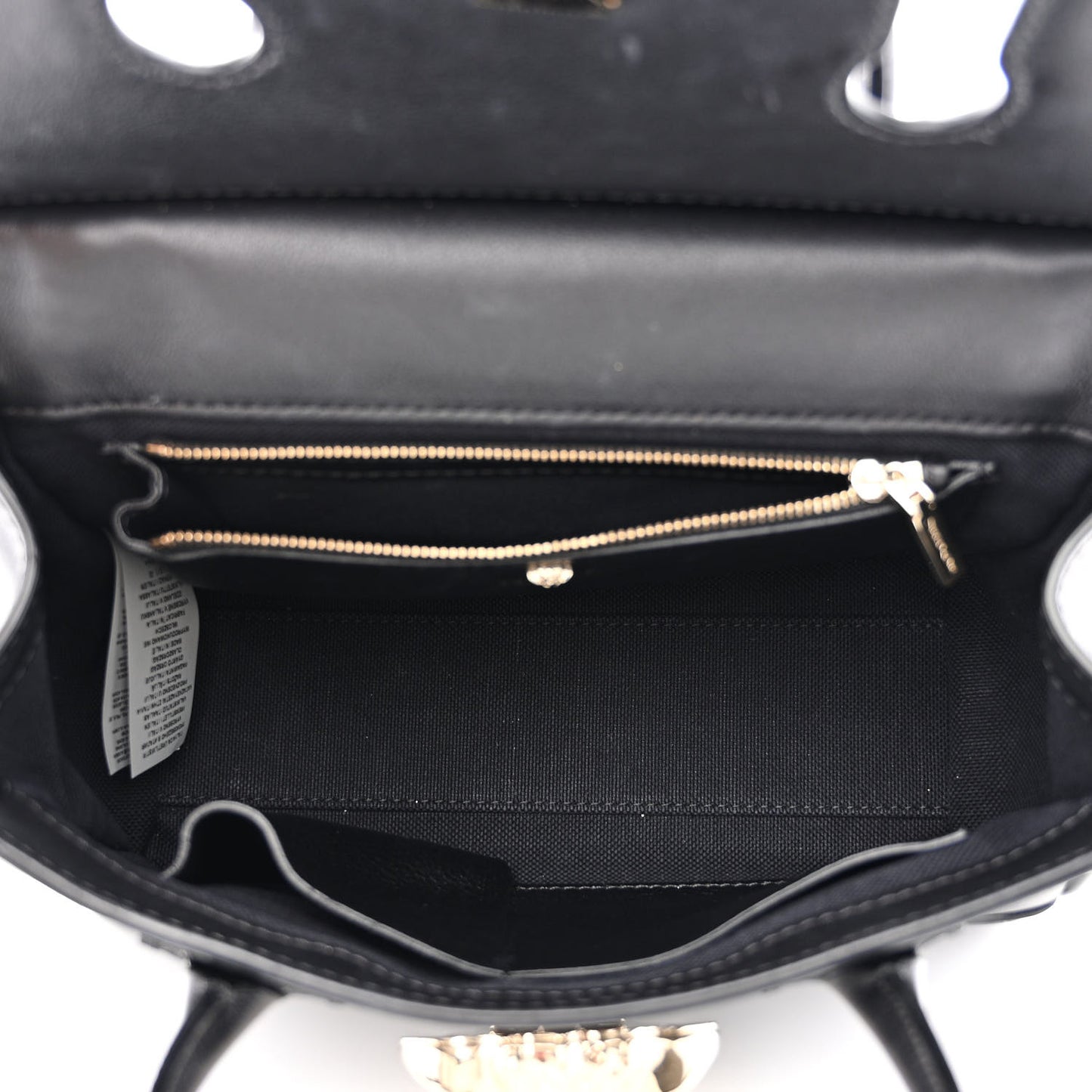 Calfskin Medium Palazzo Empire Bag Black