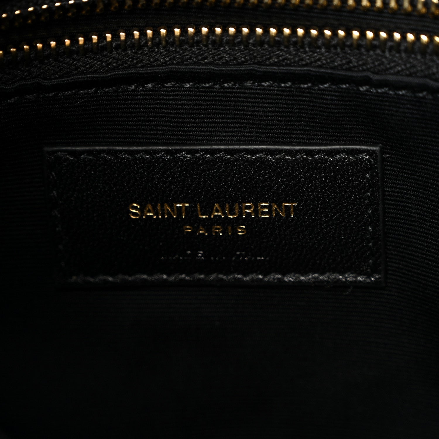 Saint Laurent Lambskin Matelasse Monogram Joe Backpack Black 6 of 10
