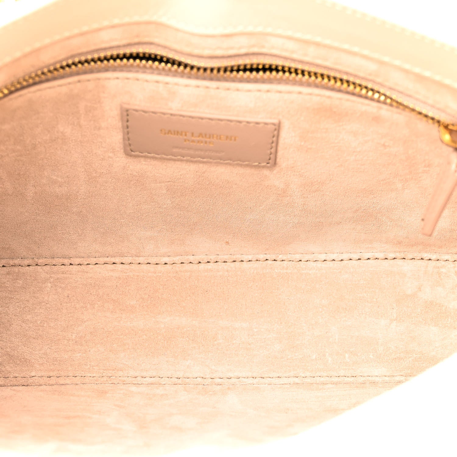 Saint Laurent Smooth Calfskin Le 5 A 7 Hobo Blanc Vintage 5 of 12