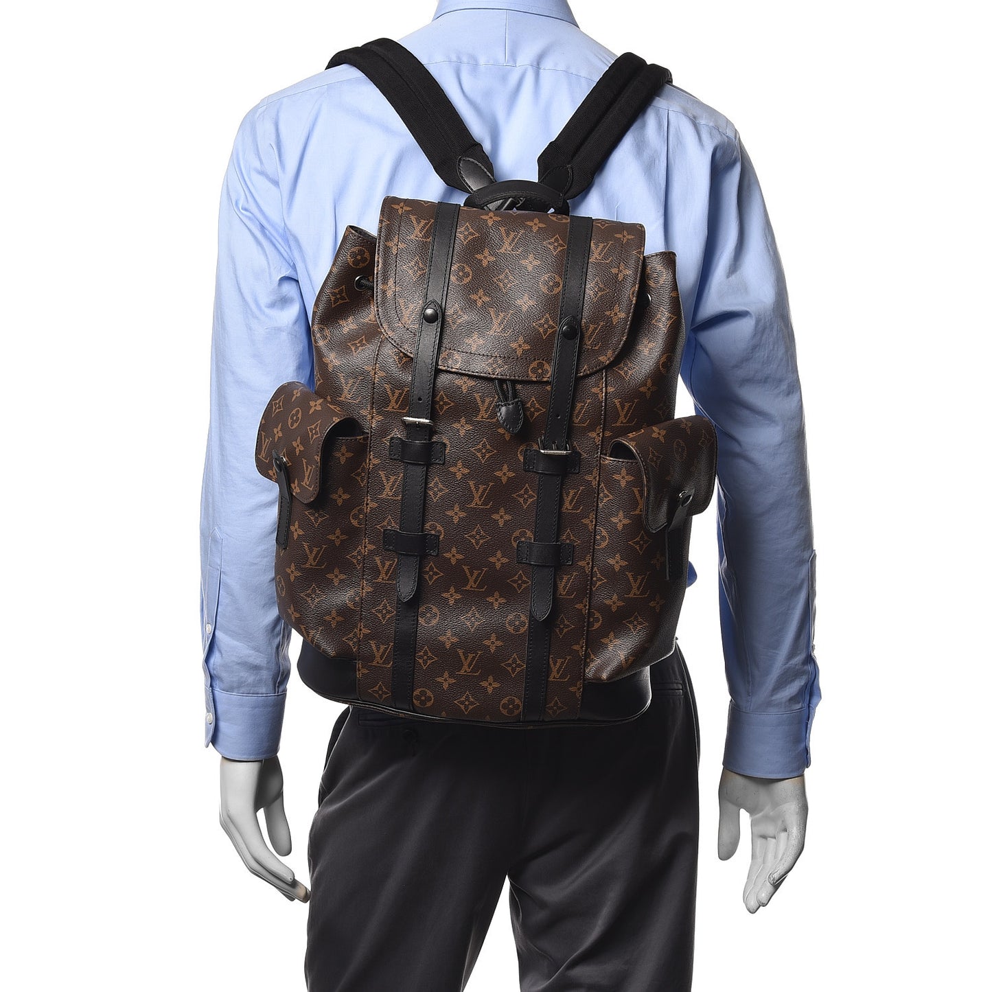 Monogram Macassar Christopher PM Backpack