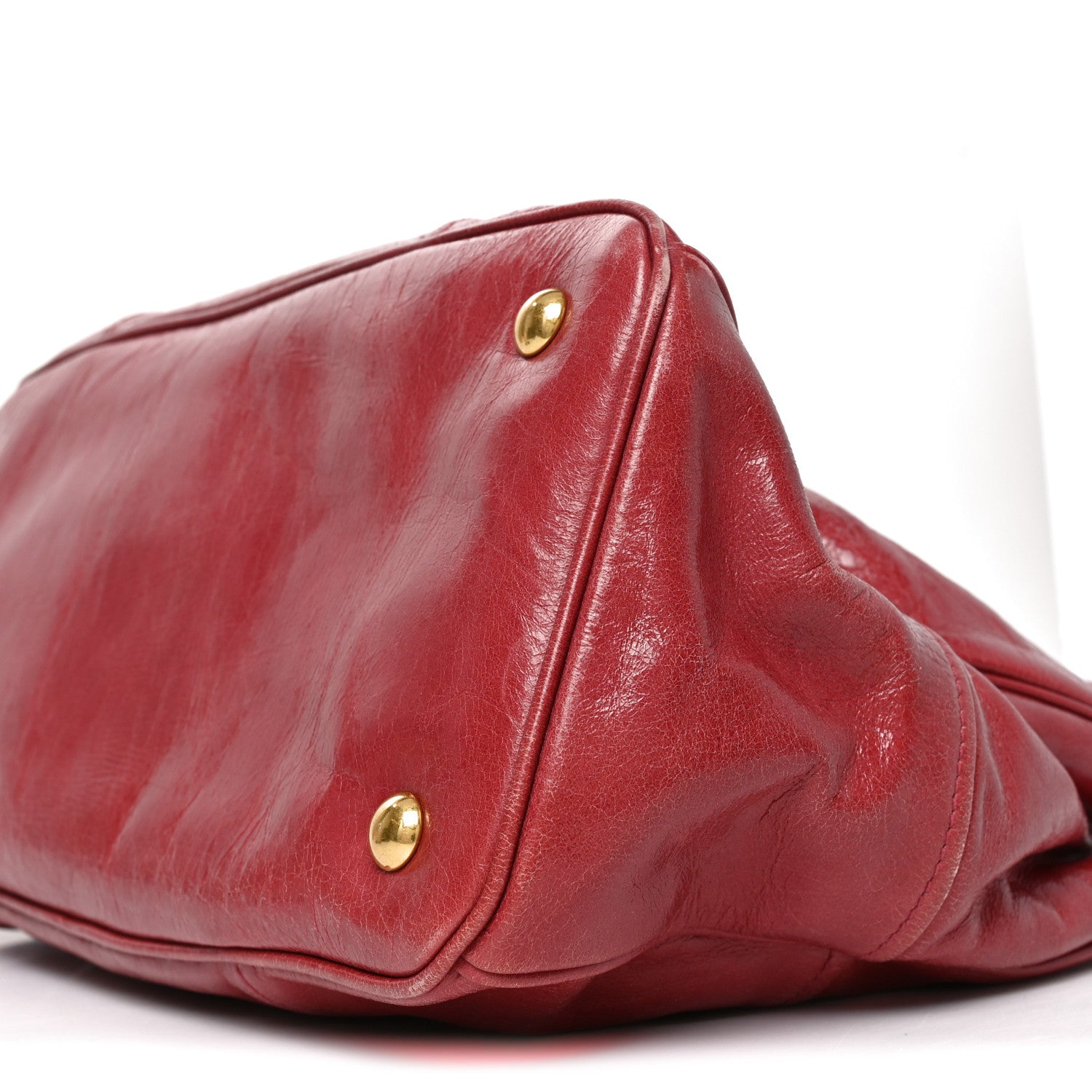 Miu Miu Vitello Shine Top Handle Satchel Pink 1910590 – FASHIONPHILE