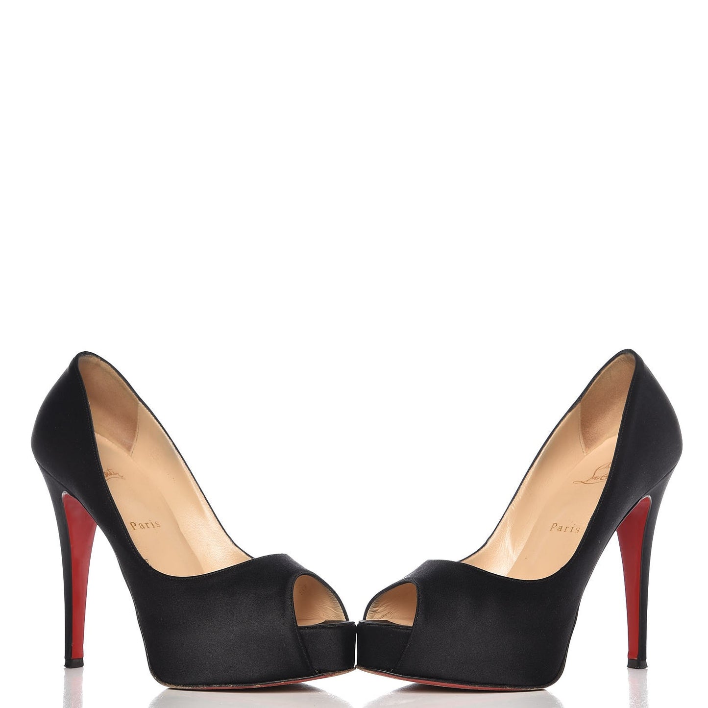 Satin Very Prive 120 Pumps 38.5 Black