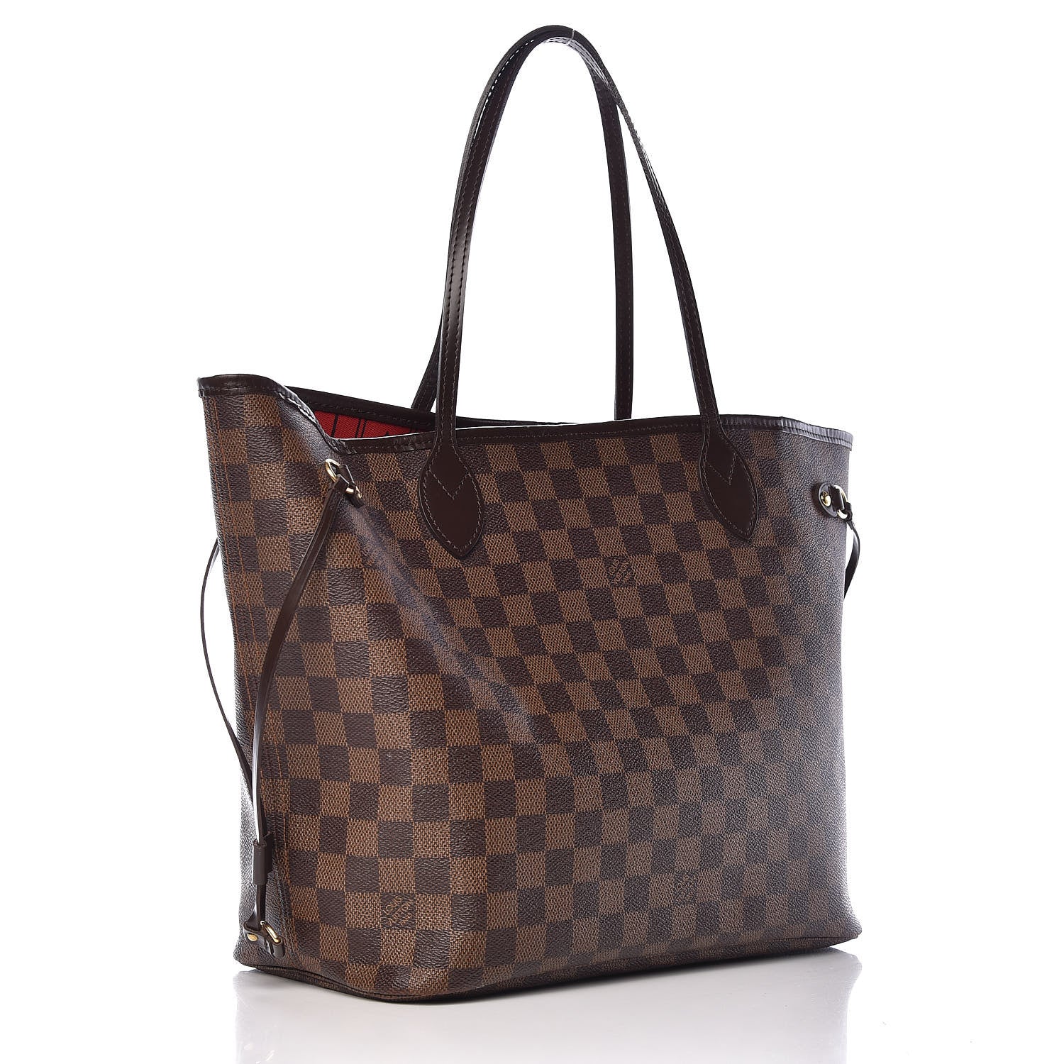 Louis Vuitton Damier Ebene Neverfull MM 3 of 10